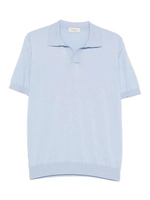 PIACENZA 1733: Polos  - Polo - Bleu Clair