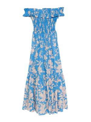 POUPETTE ST BARTH: Maxikleider - Maxikleid - Blau