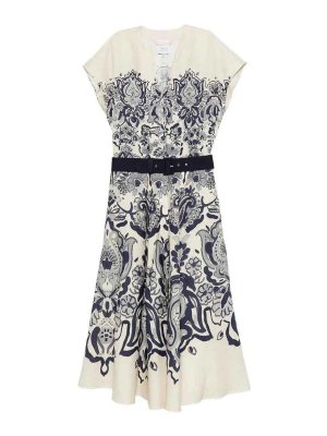 SARA ROKA: knee length dresses - `Glady85/B` Dress