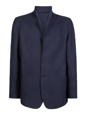SEASE: Vestes de costume - Blazer - Bleu Foncé