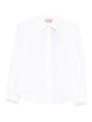 TWINSET: Chemises - Chemise - Blanc