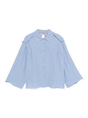 TWINSET: Hemden - Hemd - Blau