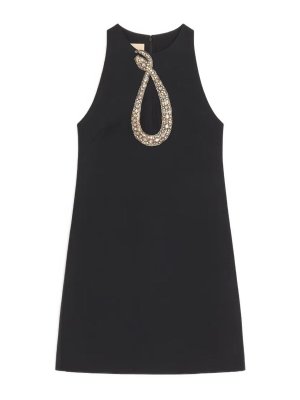 VALENTINO GARAVANI: Vestidos cortos - Vestido Corto - Negro