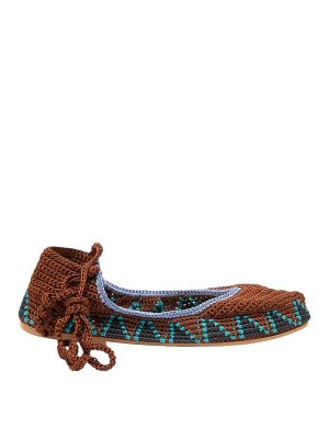 KASHURA: フラットシューズ - フラットシューズ - ブラウン