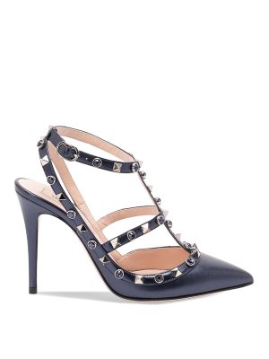 VALENTINO GARAVANI: Escarpins - Chaussures À Talon - Délavé