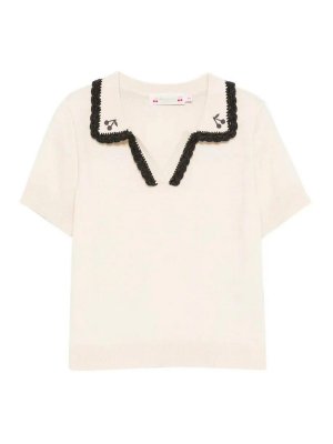 Bonpoint: Pull col rond - Pull Col Rond - Beige Clair