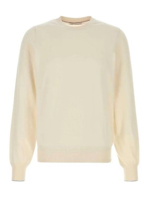 BRUNELLO CUCINELLI: クルーネック - クルーネック - 白
