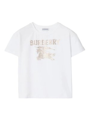 BURBERRY: Tシャツ - Tシャツ - 白