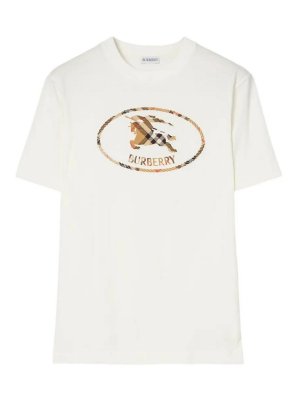 Burberry London: Tシャツ - Tシャツ - 白