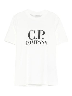 C.P. COMPANY: Tシャツ - Tシャツ - 白