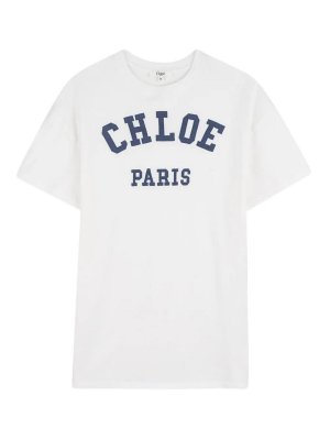 CHLOE': Tシャツ - Tシャツ - 白