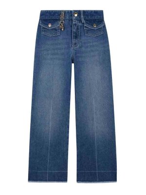CHLOE': jeans dritti, a sigaretta - Jeans con dettaglio charm e tasca applicata