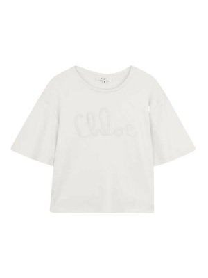 CHLOE': Tシャツ - Tシャツ - 白
