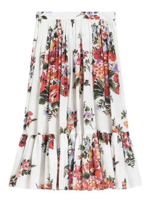 Dolce & Gabbana Jr: Knielange und Midi Röcke - Midirock - Bunt