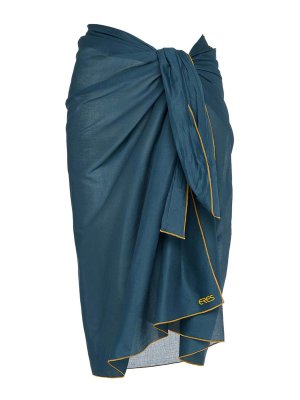 ERES: Cache-maillots - Robe De Plage - Bleu Foncé