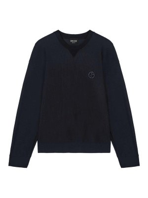 GIORGIO ARMANI: Felpe e maglie - Felpa tecnica Waffle