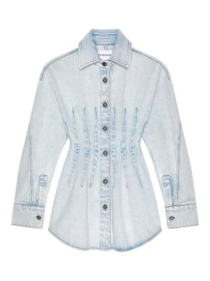 GIVENCHY: ニーレングスドレス - 膝丈ドレス - ライトブルー