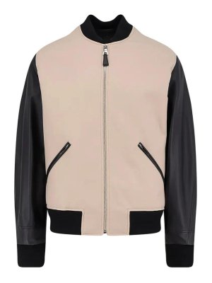 GIVENCHY: bombers - Panelled Bomber Jacket