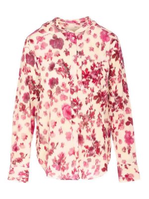 ISABEL MARANT: Blusas - Blusa - Color Carne Y Neutral