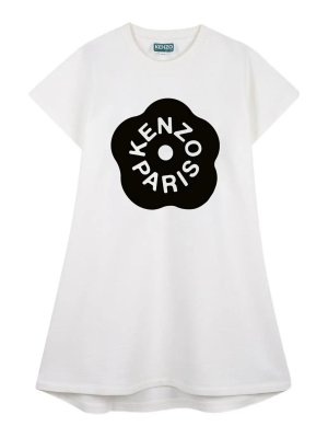 KENZO: ニーレングスドレス - 膝丈ドレス - 白