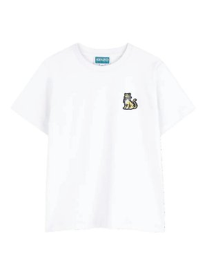 KENZO: t-shirts - Tiger Patch