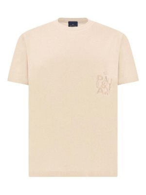 PAUL & SHARK: Tシャツ - Tシャツ - ヌードカラー