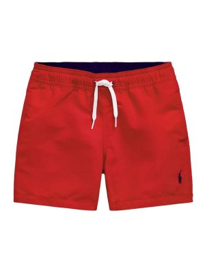 RALPH LAUREN: Shorts de bain - Short De Bain - Rouge