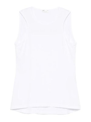 ROBERTO COLLINA: Top e canotte - Canotta in cotone