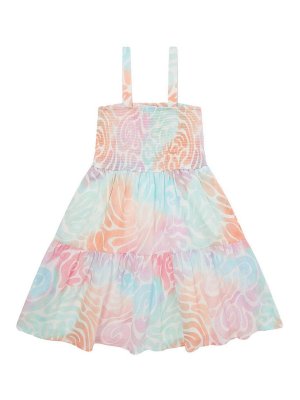 Stella McCartney Kids: ニーレングスドレス - 膝丈ドレス - マルチカラー