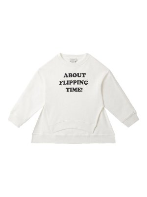 Stella McCartney Kids: スウェット＆セーター - スウェットシャツ/セーター - 白