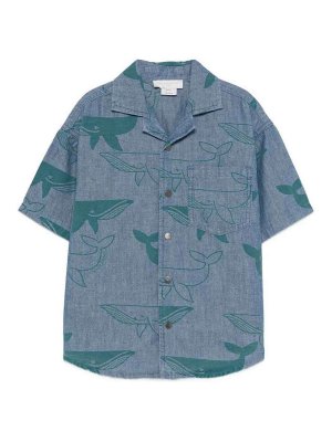 Stella McCartney Kids: シャツ - シャツ - ライトブルー