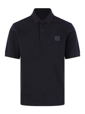 STONE ISLAND: Polos - Polo - Azul Oscuro