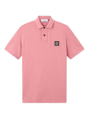 STONE ISLAND: ポロシャツ - ポロシャツ - 緑