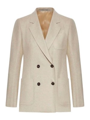 TAGLIATORE: Blazer - Blazer - Beige