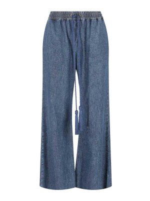 VALENTINO GARAVANI: Jeans évasés - Jean Bootcut - Délavé