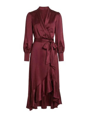 ZIMMERMANN: Robe longueur genou - Robe Au Genou - Rouge