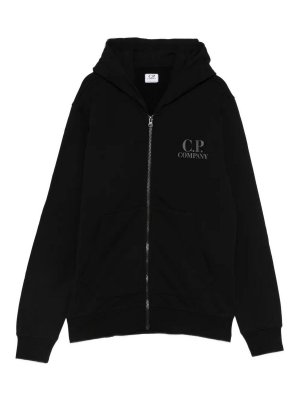 C.P. COMPANY: Sweatshirts & Sweaters - Hooded Sweatshirt