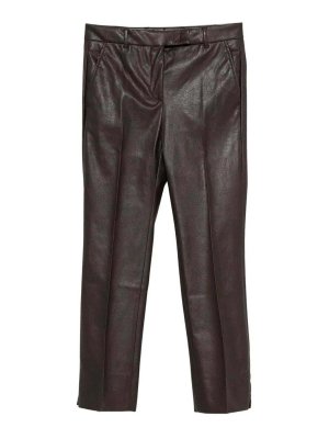 INCOTEX: Pantalons en cuir - Pantalons En Cuir - Beige