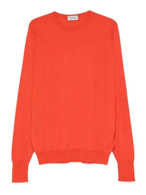 JOHN SMEDLEY: crew necks - Marcus Extra Fine Merino Wool Jumper