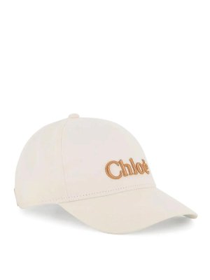 CHLOE': hats & caps - Embroidered Logo Baseball Cap