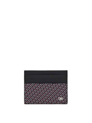 FERRAGAMO: wallets & purses - Hammered Leather Card Holder