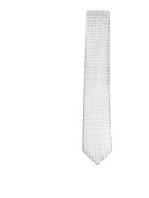 GIORGIO ARMANI: cravatte e papillion - Cravatta in seta con motivo geometrico