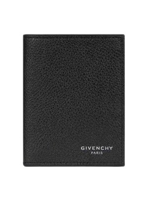 GIVENCHY: wallets & purses - Grained Leather Card Holder