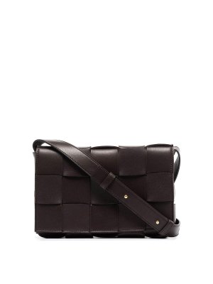 BOTTEGA VENETA: クロスボディバッグ - クロスボディバッグ - ブラウン