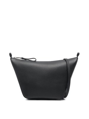 LOEWE: borse a spalla - Borsa hobo mini amaca in pelle