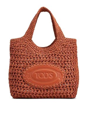 TOD'S: Handtaschen - Shopper - Beige