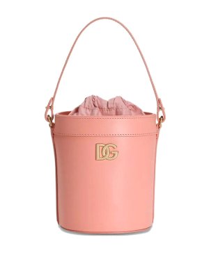 Dolce & Gabbana Jr: バケットバッグ - バケットバッグ - ピンク