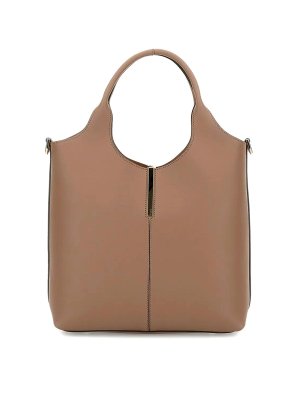 TOD'S: Sacs à main - Sac Cabas - Beige