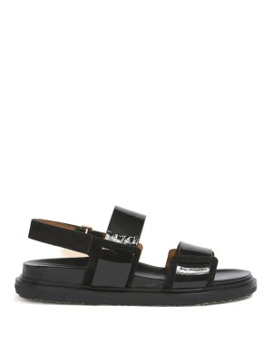 Marni: Sandalen - Sandalen - Schwarz