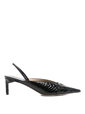 TOM FORD: court shoes - Julienne Python-Effect Leather  Pumps